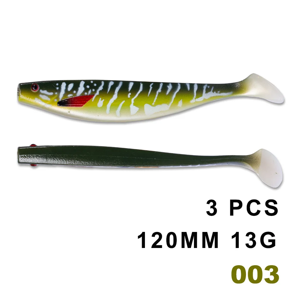 HUNTHOUSE fox similar shad teez большая Мягкая приманка 12 см 15 см 18 см pro shad lure berserk sea bass для ловли щуки zander - Цвет: 120mm 003-3