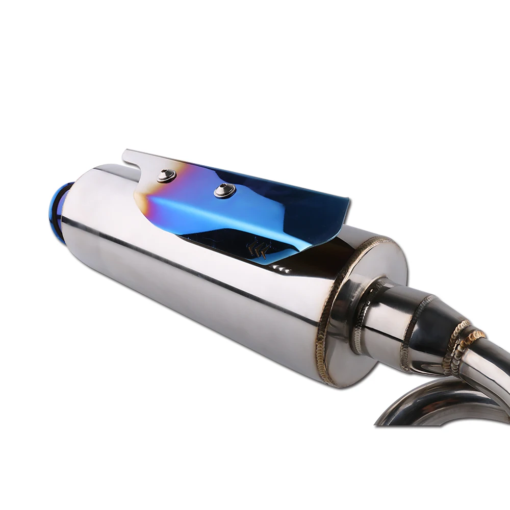 SMOK Motorcycle Scooter Stainless Steel DB Killer Muffler Exhaust Escape Pipe For Yamaha Aerox 155 NVX 155 (4)