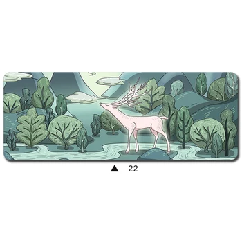 

deer pad mouse HD print computer gamer mouse pad 800x300x2mm padmouse Halloween Gift mousepad ergonomic gadget office desk mats