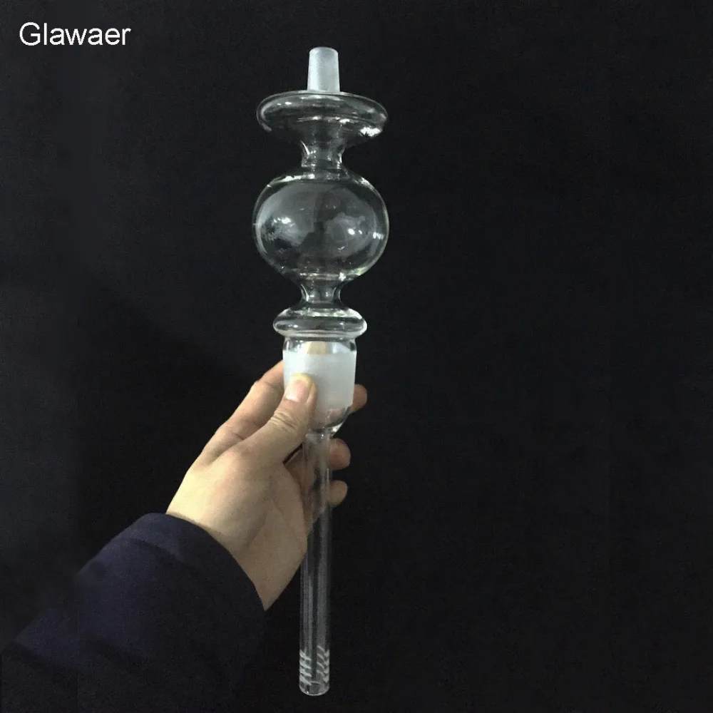 Glass shisha stem high borosilicate glass nargile hookah accessories