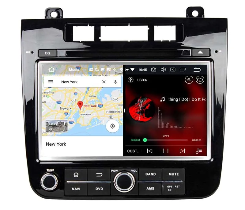 Cheap Belsee Octa Core Ram 4GB Android 8.0 GPS Navigation DVD Player System Radio for Volkswagen V W forTouareg 2011 2012 2013 2014 3