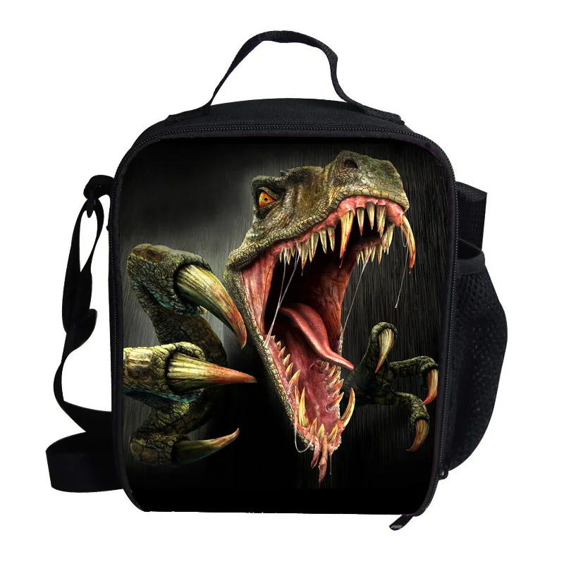 Hot Sale Kids Lunch Bag For School Food Dinosaur Insulated Lunch Bag