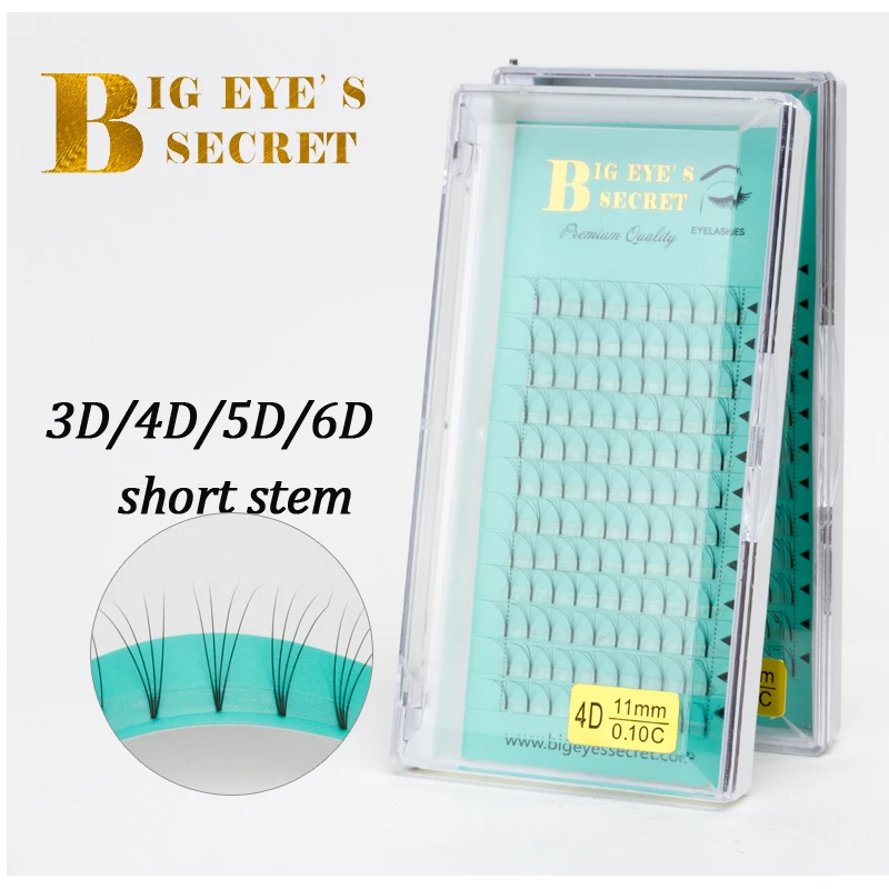 

Big Eye's Secret /3D/4D/10D/12D14D, искусственные волосы с коротким стержнем