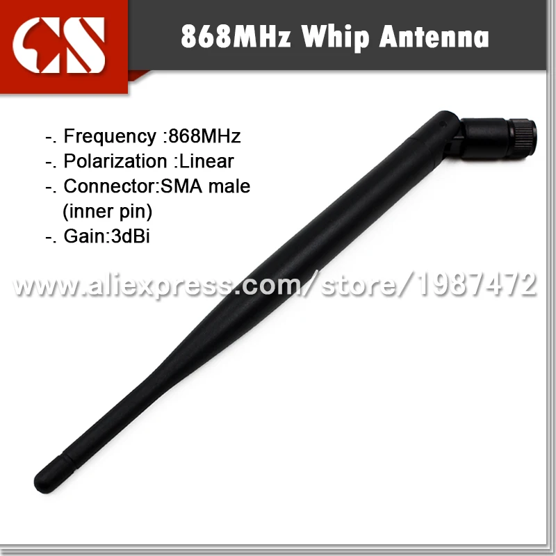 bilder für 868 MHz peitsche drahtlose antenne, RF Lösung antenne Sma-stecker 1 stücke bilder für 868 MHz peitsche drahtlose antenne, RF Lösung antenne Sma-stecker 1 stücke