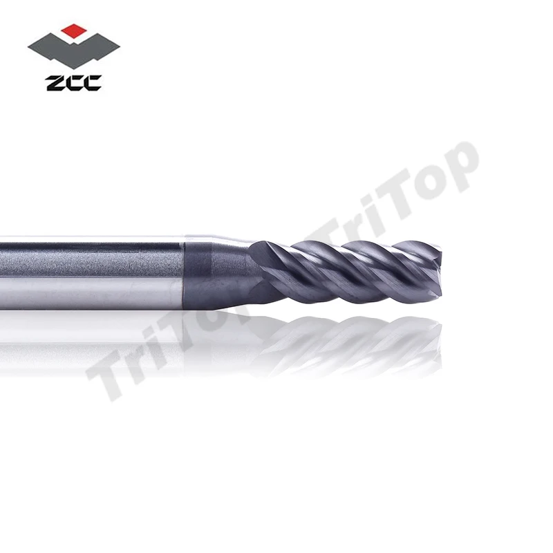 5pcs/lot GM-4E-D5.0 cnc mills milling cutter TiAIN coated solid carbide 4 flute 5mm end mill zcc ct