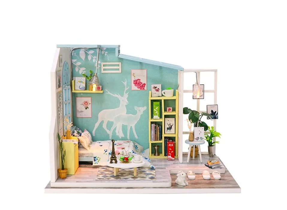 Revo's Room DIY Miniature Room Kit - Dollhouse Australia