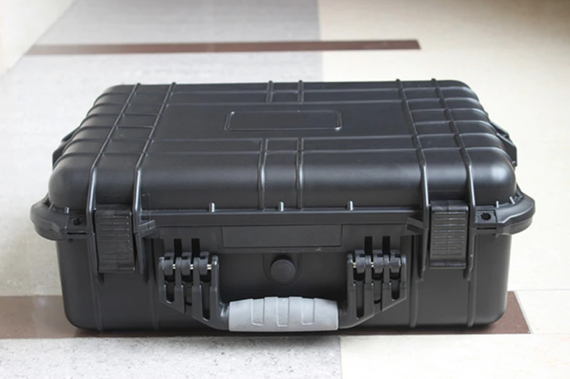 Waterproof tool case toolbox suitcase Protective camera Case Instrument box with pre-cut foam lining  468*355*193mm MJ-5019