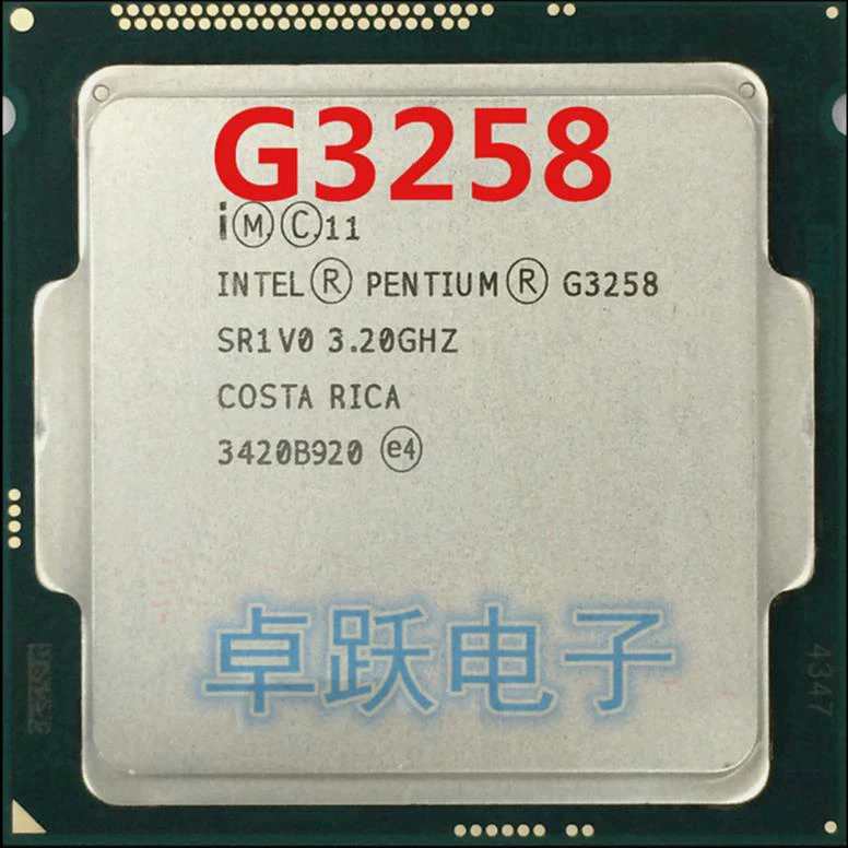 best processor for laptop Intel Processor Processor G3258 LGA1150 22 nanometers Dual-Core 100% working properly Desktop Processor cpu processor