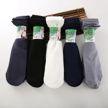

10 pairs/set socks for men sock pure elastic breathability elegant ultra-thin men summer socks