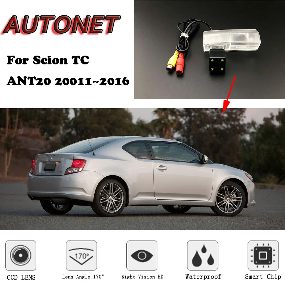Камера заднего вида с ночным видением для Scion TC ANT20 2011 2012 2013 2014 2015 2016 MK2|Камера авто|