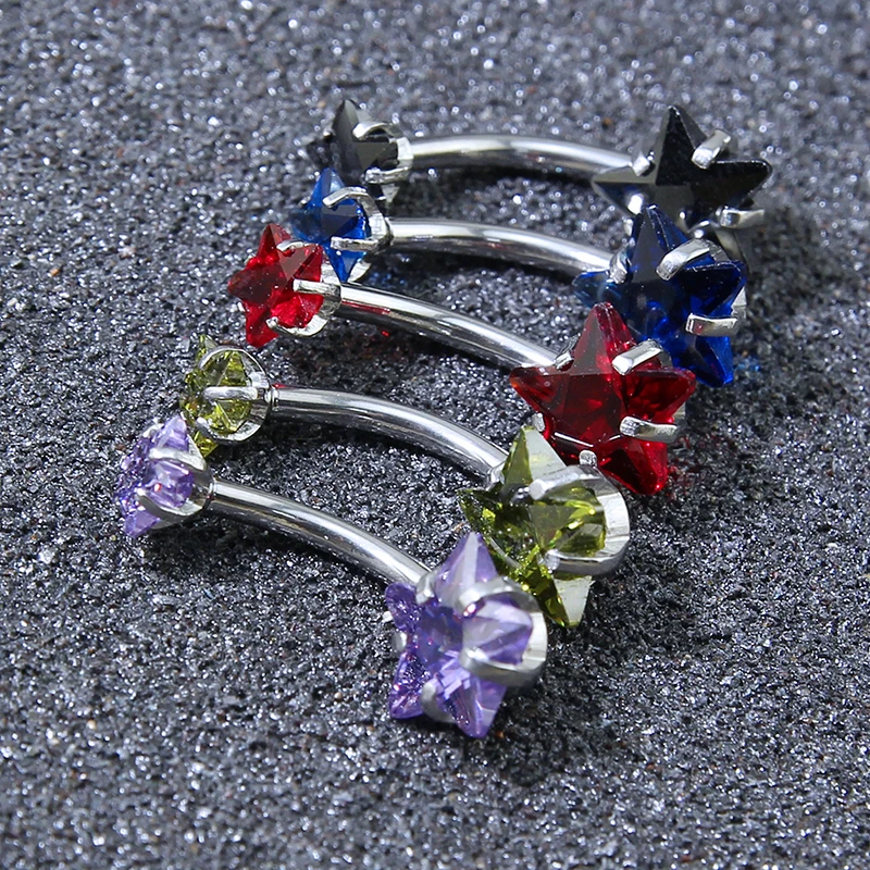 Женское кольцо для пирсинга пупка из нержавеющей стали|body piercing jewelry|piercing jewelrysexy
