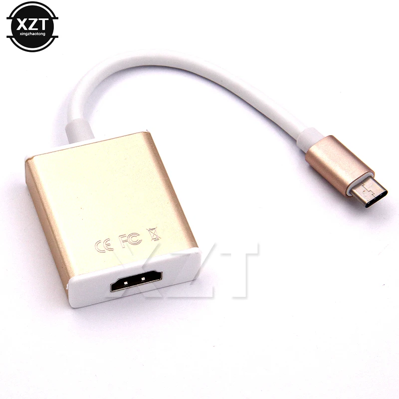 1 шт. USB 3 0 Type C к HDMI адаптер для Macbook/Chromebook Pixel/Dell XPS 13/Yoga 900/Lumia 950/950XL|Кабели VGA| |