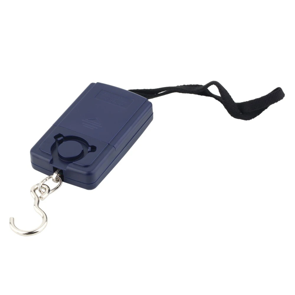 40kg x 10g Mini Digital Scale for Luggage Travel Weighting Steelyard Hanging Electronic Hook Scale Luggage Scales
