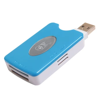 

multi-function card reader to read TF SD M2 microSD card MS