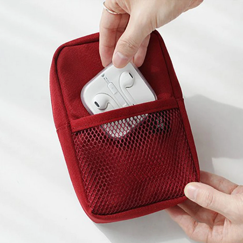Travel Gadget Organizer Bag Portable digital cable bag font b Electronics b font Accessories Storage Carrying