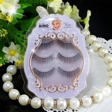 Самая быстрая, новые высококачественные 3 пары натуральных накладных ресниц, повседневные накладные ресницы, натуральные накладные ресницы