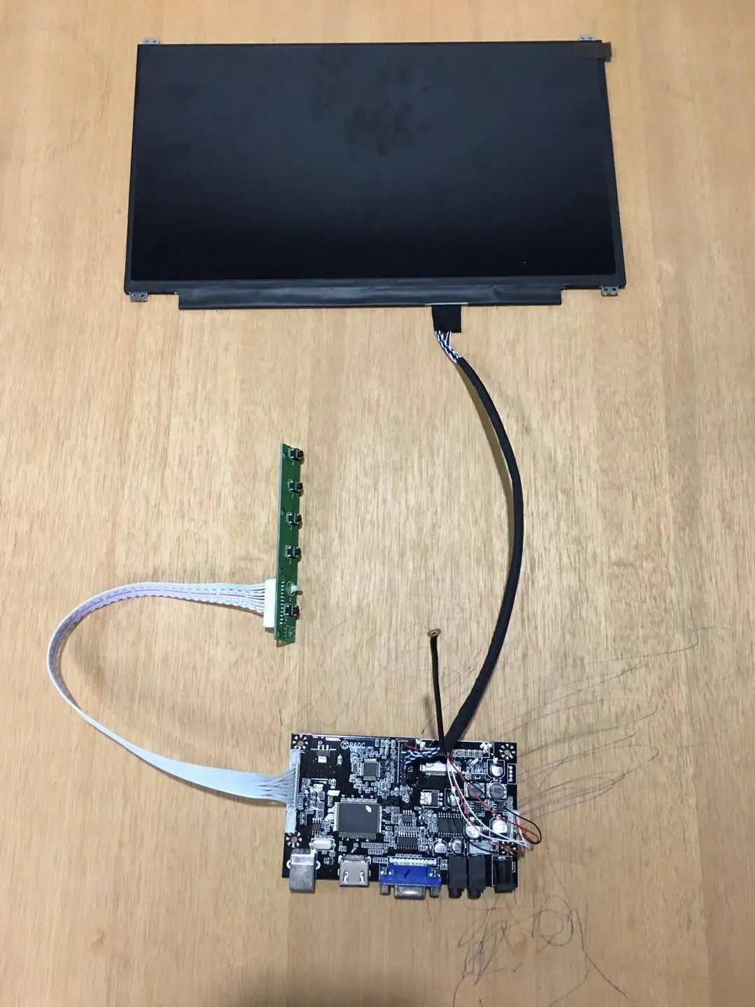 

For Raspberry Pi 3 Car 17.3 inch 1920*1080 IPS Screen Display HDMI Driver Board LCD Panel Module Monitor Laptop PC