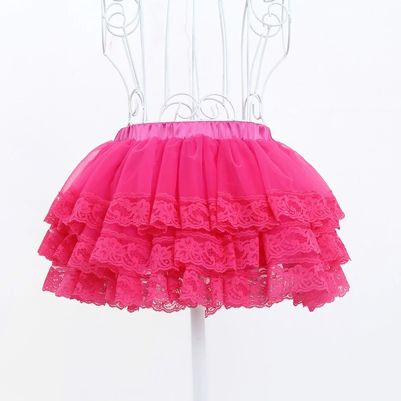 Новая одежда для маленьких девочек розовая балетная юбка детская юбка принцессы для девочек юбки-американки для дня рождения милые юбки прямая юбка