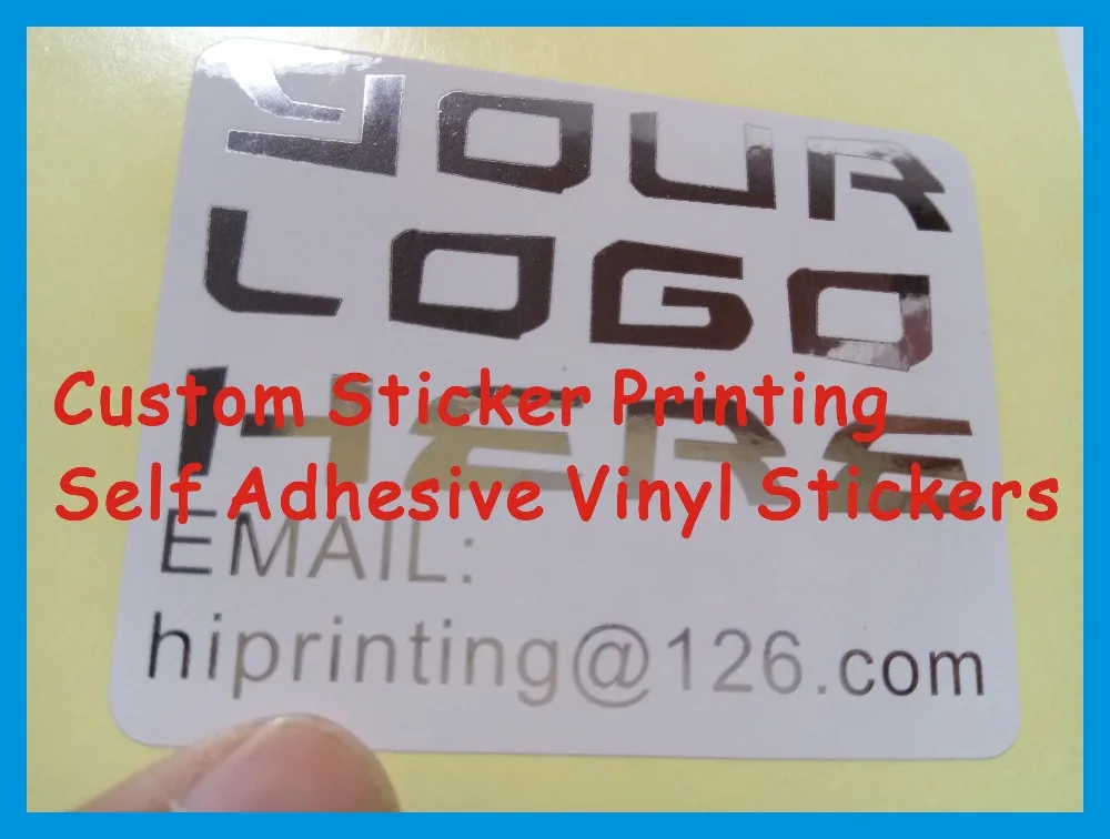 Custom Sticker Printing Self Adhesive Vinyl Stickersin Stationery
