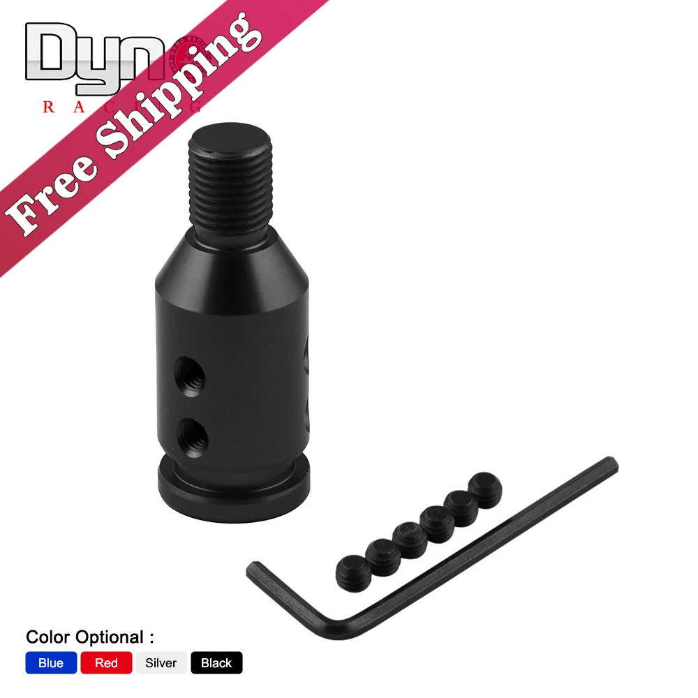 

Car Manual Gear Shift Knob Adapter M12x1.25mm Solid for Non Threaded Shifters BMW Mini Shifter Aluminum Alloy Durable