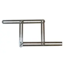stainless steel Measuring Instrument angle izer template tool four sided ruler mechanism slides Builders Craftsmen Engineers