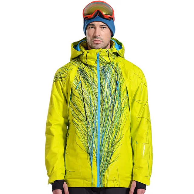 Cheap Pelliot Brand men's ski jacket witnter thermal warmth snowboarding jacket breathable plus size sports jacke for camping snowing