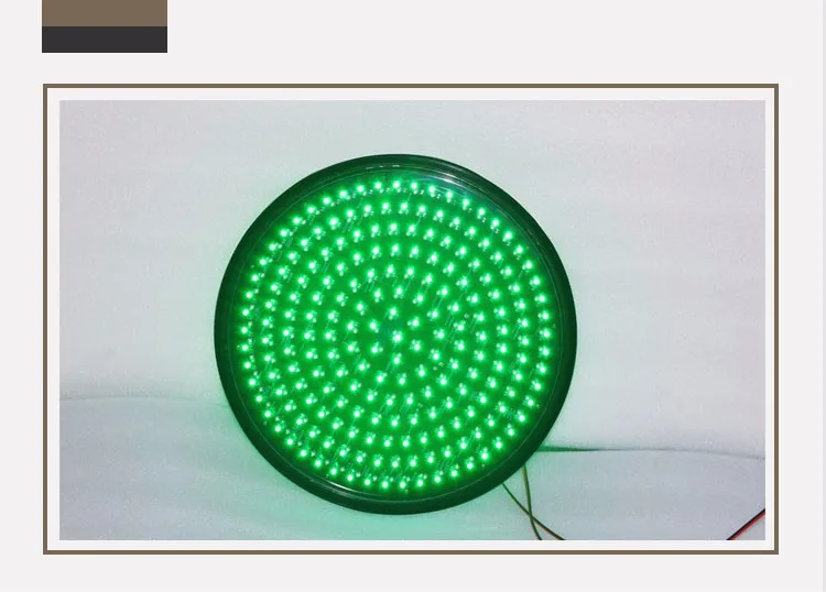 Дорожный распределительный 400 мм двухцветный красный зеленый светильник светофора