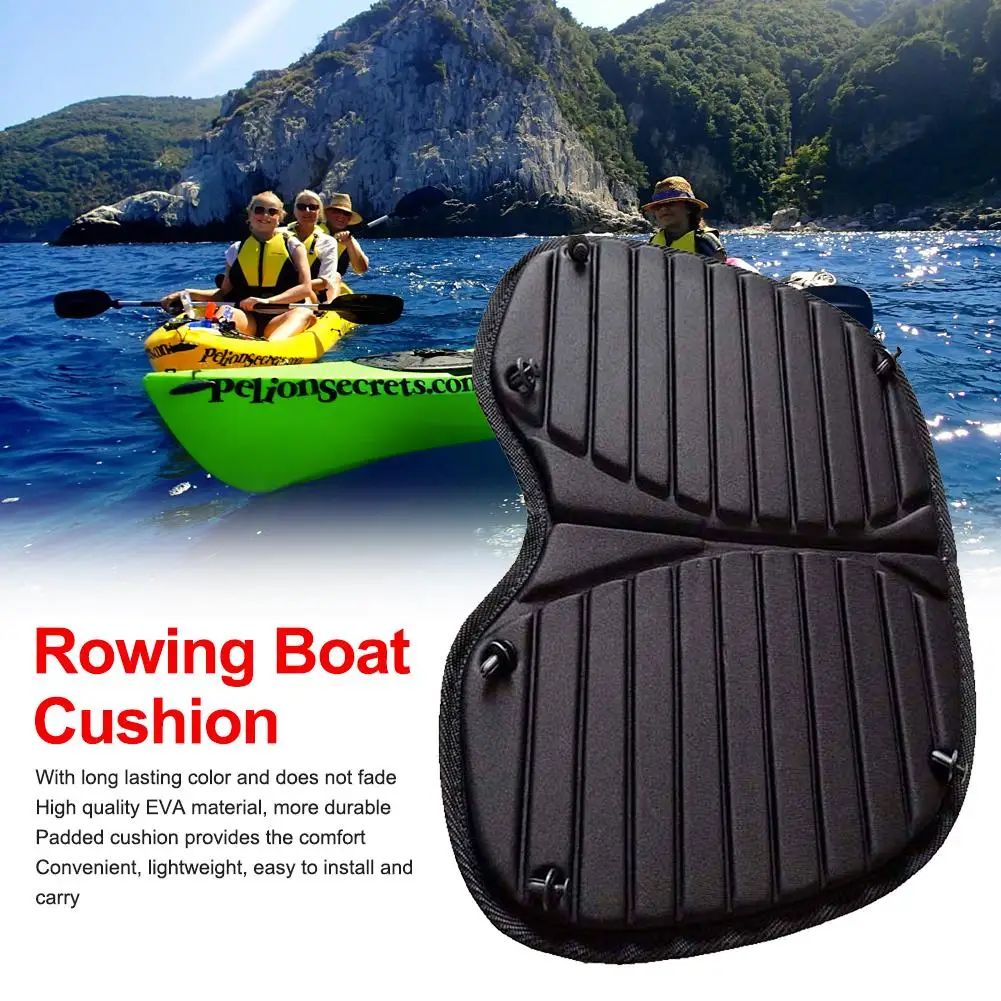 

Lightweight Seat Pad Back Paddling Kayak sail for fishing accessories marine Canoe parts rowing boats CE water sports surf fins
