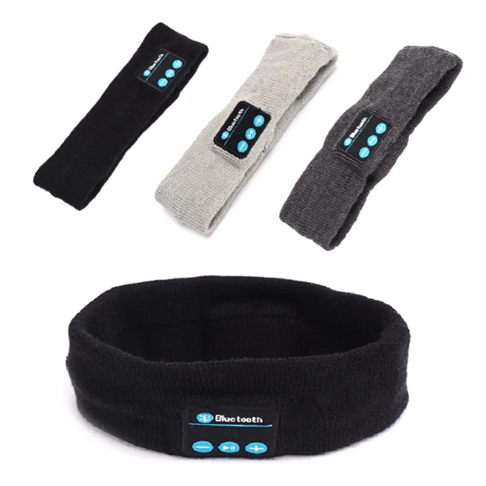 

Sport Headband Wireless Bluetooth Headphone Volume Control Smart Wearable Stereo Magic Music Handsfree Running Sleeping Earphone