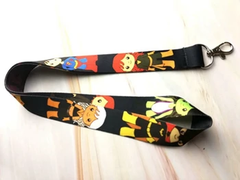 

New 30 pcs supeheros Cello Phone Key Chain Neck Strap Keys Lanyards gift X-222