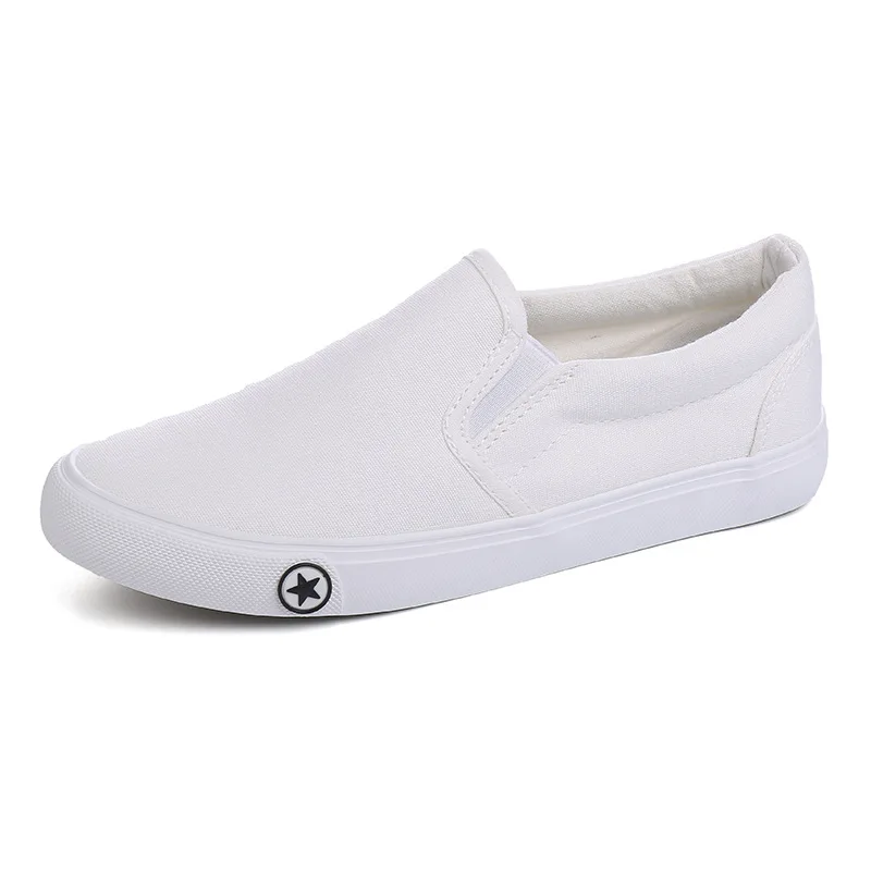 

2018 Autumn New Women Canvas Shoes Female Spring And Summer White Breathable Couple Shoes Footwear Flat Sneakers for