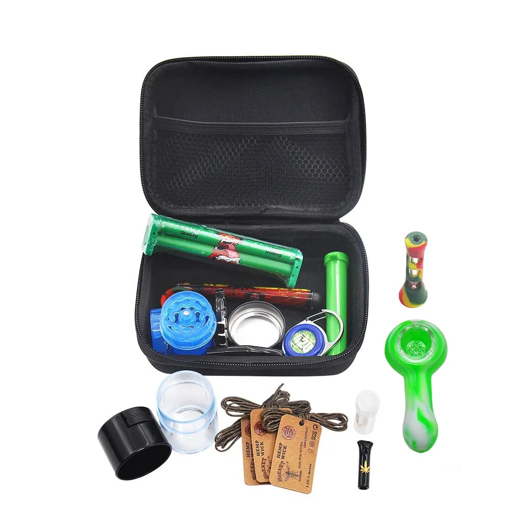 Набор мешков для табака HORNET пластиковая банка хранения трав металлическая