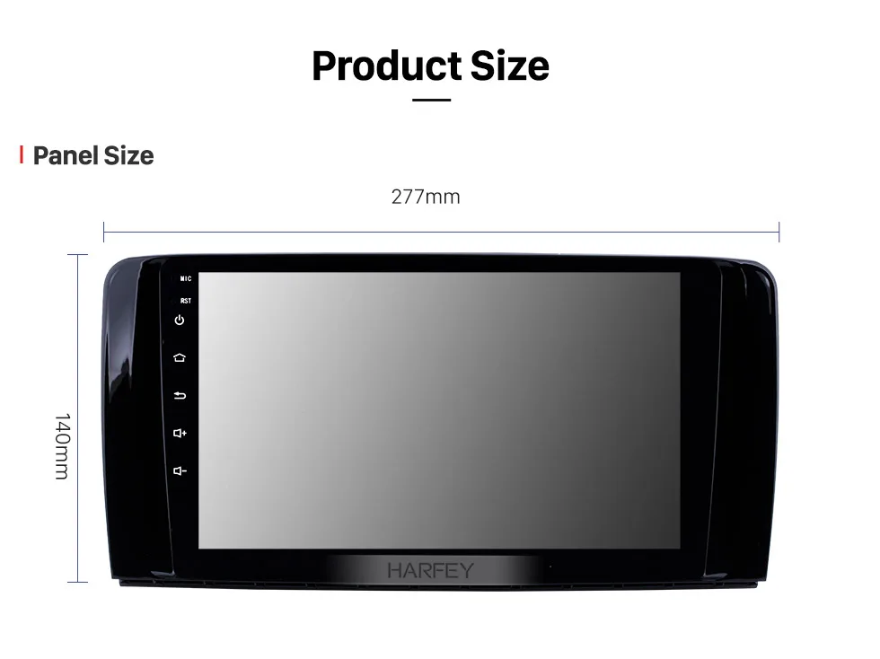 Flash Deal Harfey OEM Auto Radio GPS navigation system for Mercedes Benz R Class W251 R280 R300 R320 R350 R63 2006-2013 Car Multimedia 2