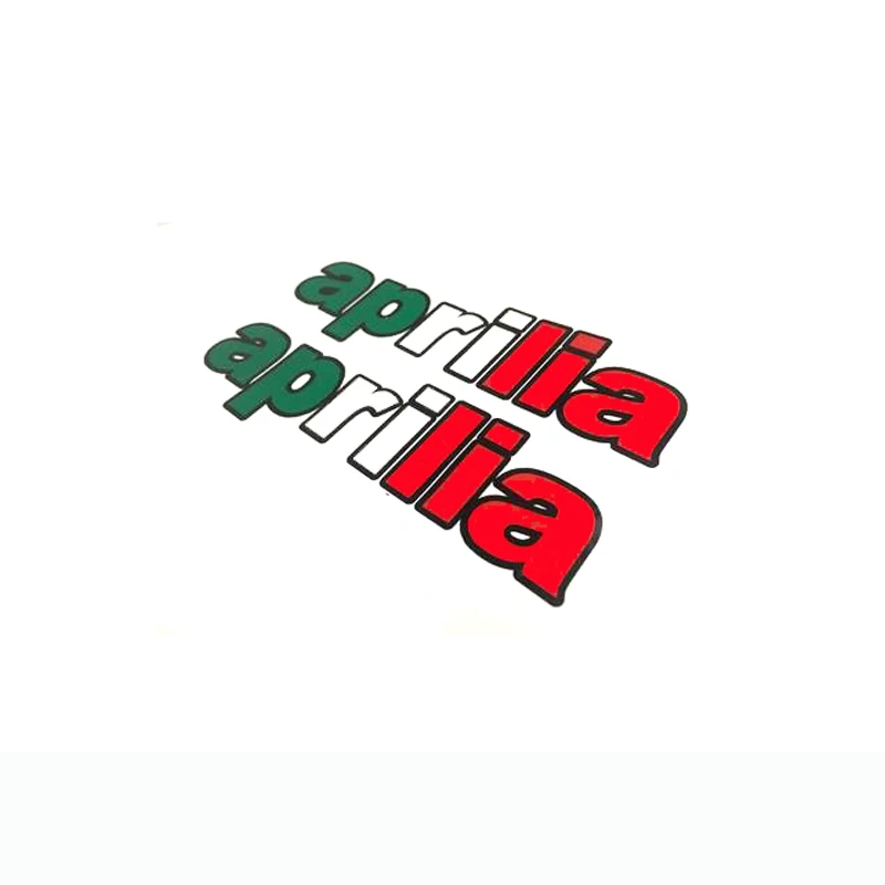 Hot sale Aprilia Helmet Motorcycle Decal Reflective Sticker Waterproof - Цвет: 16x6cm