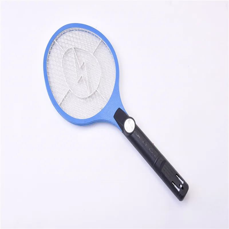 CLAITE Electric Mosquito Swatter Rechargeable Anti-Mosquito Lamp Fly Bug Zapper Hand Racket Repellent AC110- 220V LED Trap