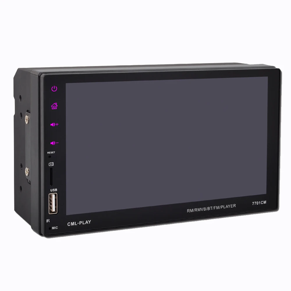 Online 7 Inci Touch Cermin Link Layar Mobil MP5 Radio 9 Bahasa Cermin untuk Ponsel Android Bluetooth FM Tf Usb Belakang kamera Stereo
