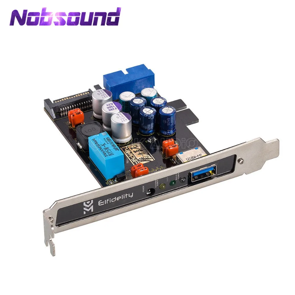 Nobsound Elfidelity AXF-100 USB Power Source HiFi Interface Preamp Internal Filter For USB Audio Device DAC