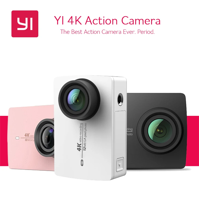 YI 4 К действие Камера 2 19 &quotЖК-дисплей Экран Ambarella 12MP CMOS EIS Wi-Fi International версия Xiaoyi II