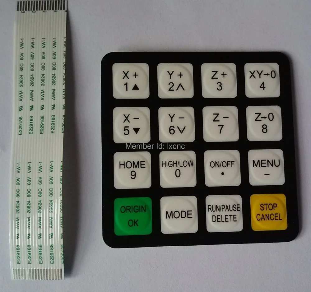 Original CNC Router DSP Richauto A11 Control Griff Pad Panel Original CNC Router DSP Richauto A11 Control Griff Pad Panel