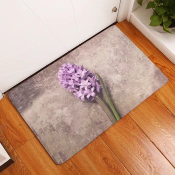 

2017 New Home Decor Colored Flowers Carpets Non-slip Kitchen Rugs for Home Living Room Floor Mats 40X60 50X80cmm