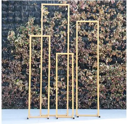 Свадебный реквизит скошенный геометрический экран сценический дисплей Свадебный трехмерный цветок стойка декоративный фон железная арка