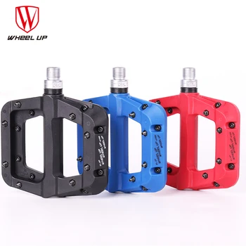 

WHEEL UP MTB Bicycle Pedals Ultralight Pedals BMX Nylon Fiber 3 Bearings Road Bike Pedals Bicycle Parts pedales bicicleta