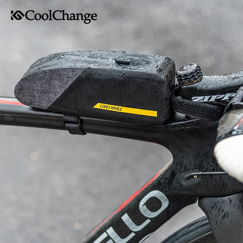 CoolChange велосипедная сумка Светоотражающая MTB Передняя труба водоотталкивающая