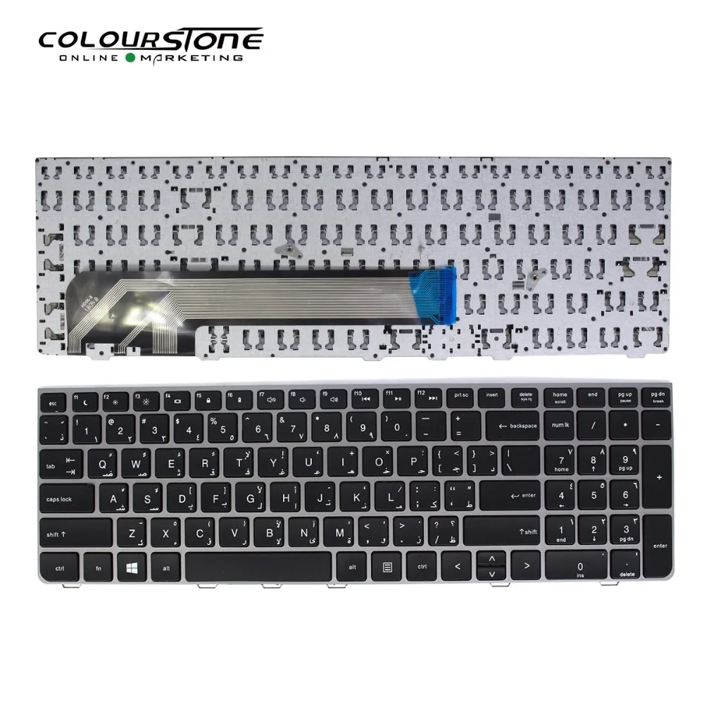 

4530S AR Laptop Keyboard For HP Probook 4535S 4530S 4730S With SILVER FRAME