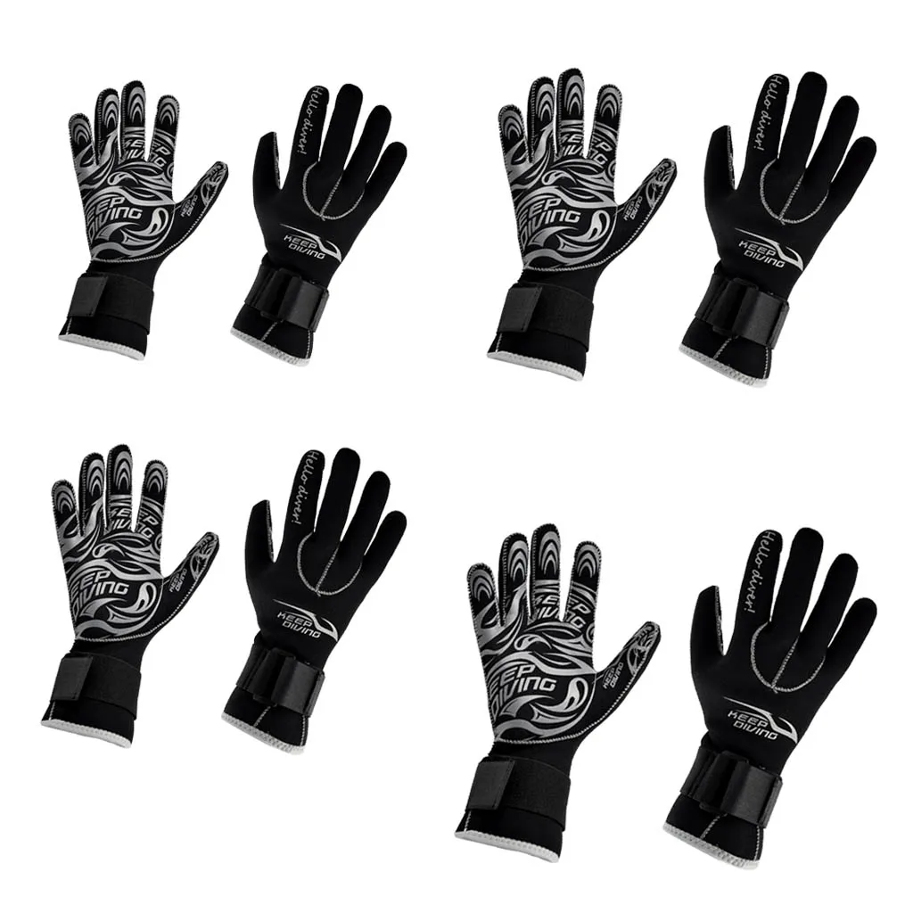 3mm Neoprene Scuba Diving Swimming Spearfishing Snorkeling Kayaking Canoeing Sailing WInter Warm Wetsuit Gloves Various Size