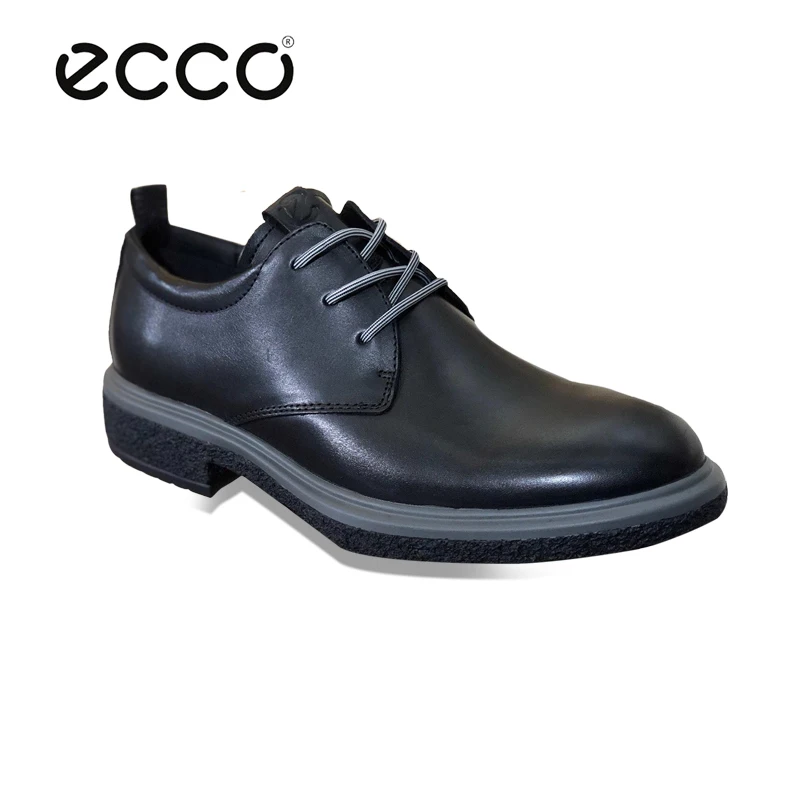 

Ecco Luxury Brand Retro Elegant Business Oxford Leather Shoes Men Breathable Rubber Formal Dress Shoes Male Office Wedding Flats
