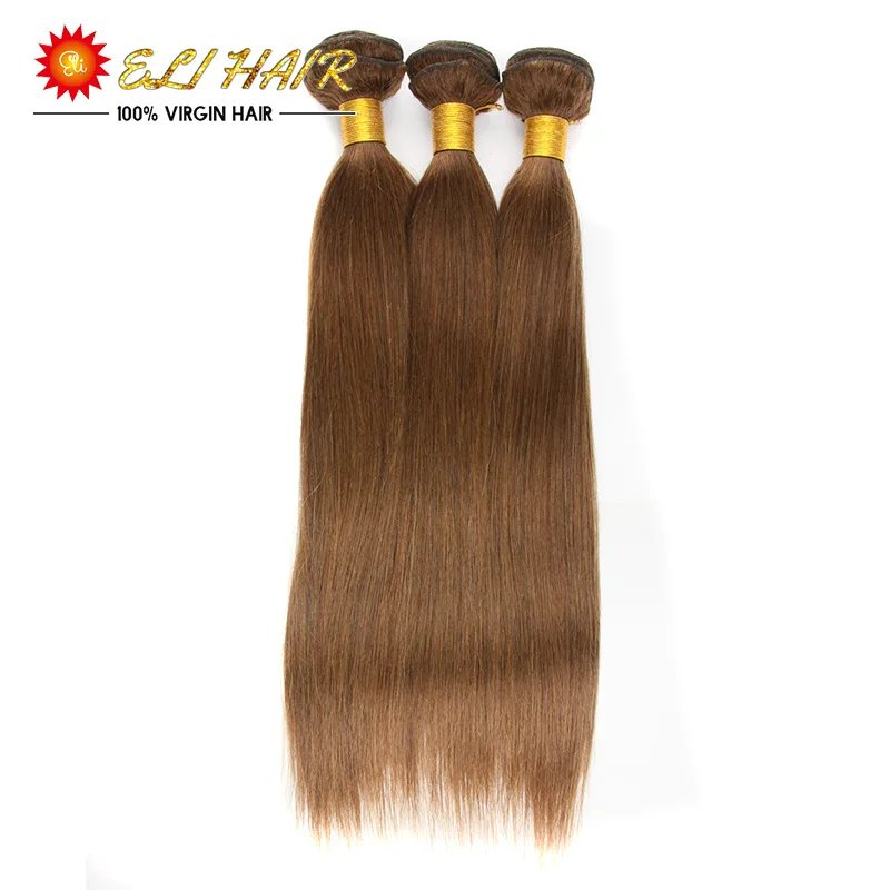 

Eli Queen Beauty Hair Brazilian Straight Hair 3 Bundles 100 Percent Human Hair Extensions 7A Brazilian Virgin Hair Straight