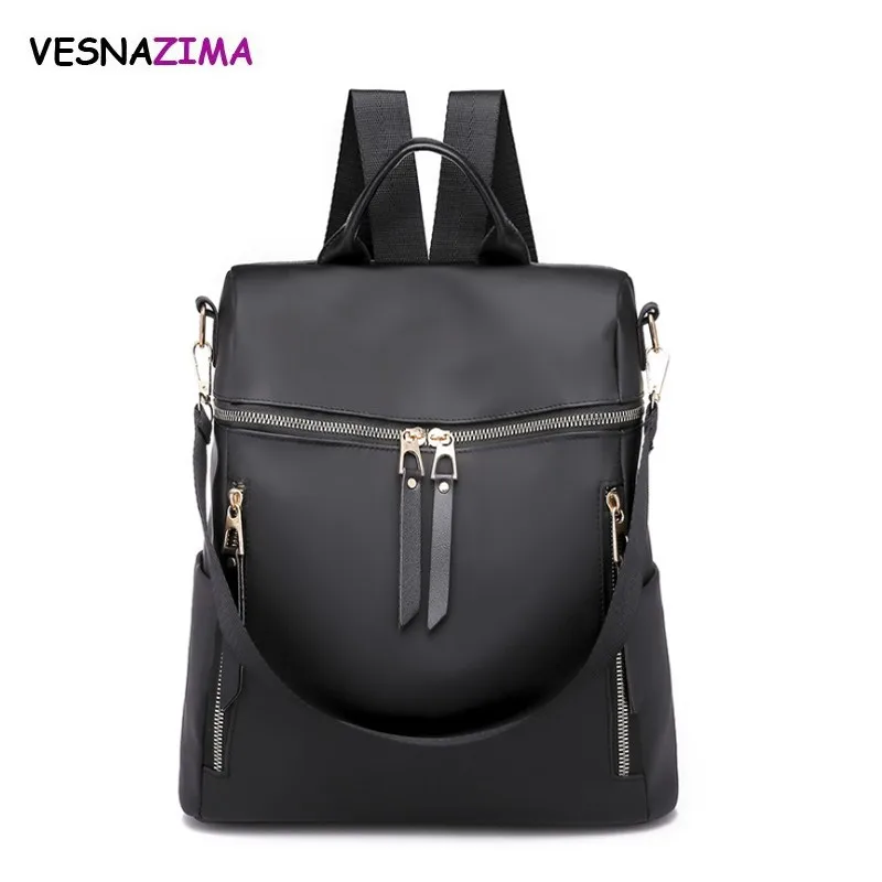 School Style Women Backpack Leather Bag for Girls College Simple Design Women Casual Daypacks Female Tote