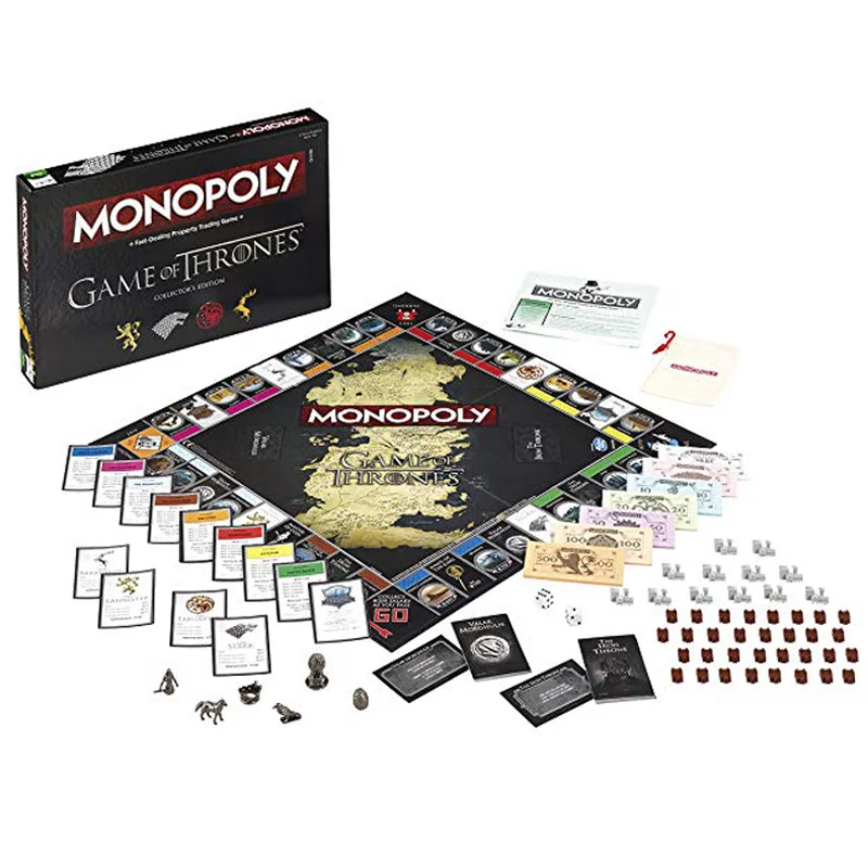 

Game of Thrones Monopoly Board Game English Version