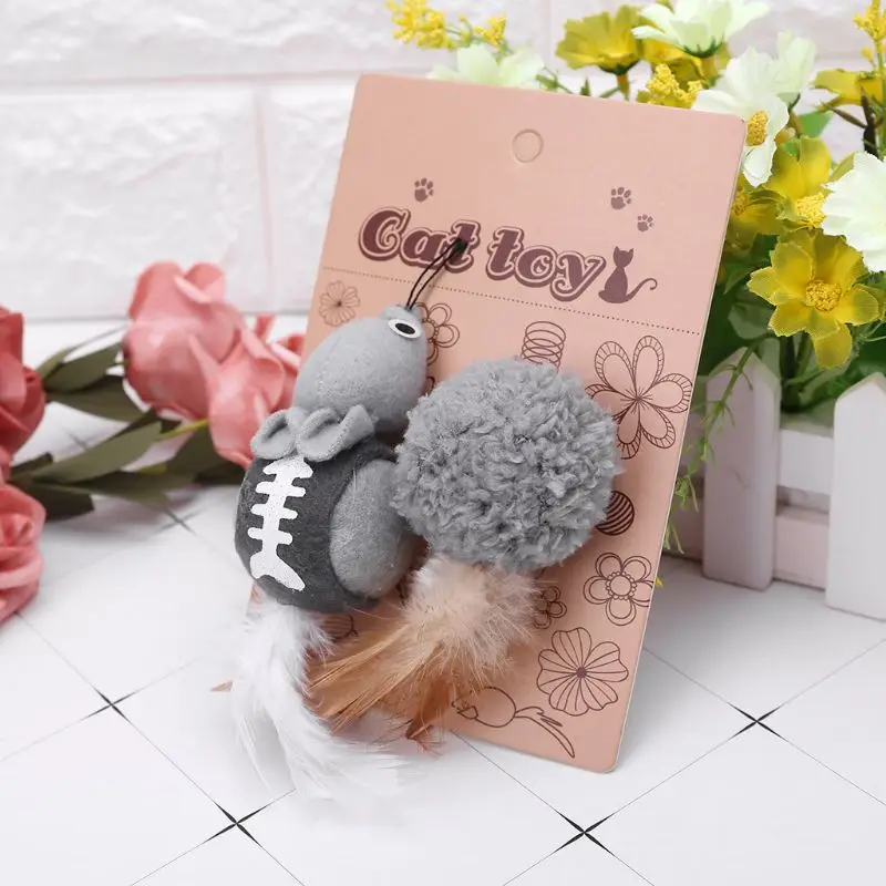 Мыши Животное кошка nip InteractiveToy Рождество товары для питомцев игрушка